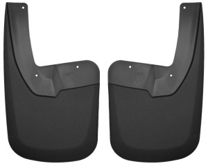 Ram 2500 Mud Guards - Rear - Husky Liners - Custom-Molded, FormFit, Husky Shield, With Factory Fender Flares - `10-`12